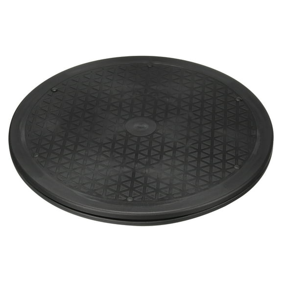 Uxcell 12 Inch Rotating Swivel Stand Turntable with Steel Ball Bearings for Screen Monitor, Black