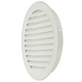 thumbnail image 1 of Round Soffit Vent, Aluminum Alloy Wall Vent Grille Cover for Exhaust Light Gray 12 Inch, 1 of 7