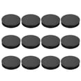 thumbnail image 1 of Uxcell 12 PCS 2.48"(63mm) Round Plastic Hole Plugs, Black Plastic Pipe Tubing End Caps for Furniture, Pipe Tubing, Table, Chair, 1 of 6