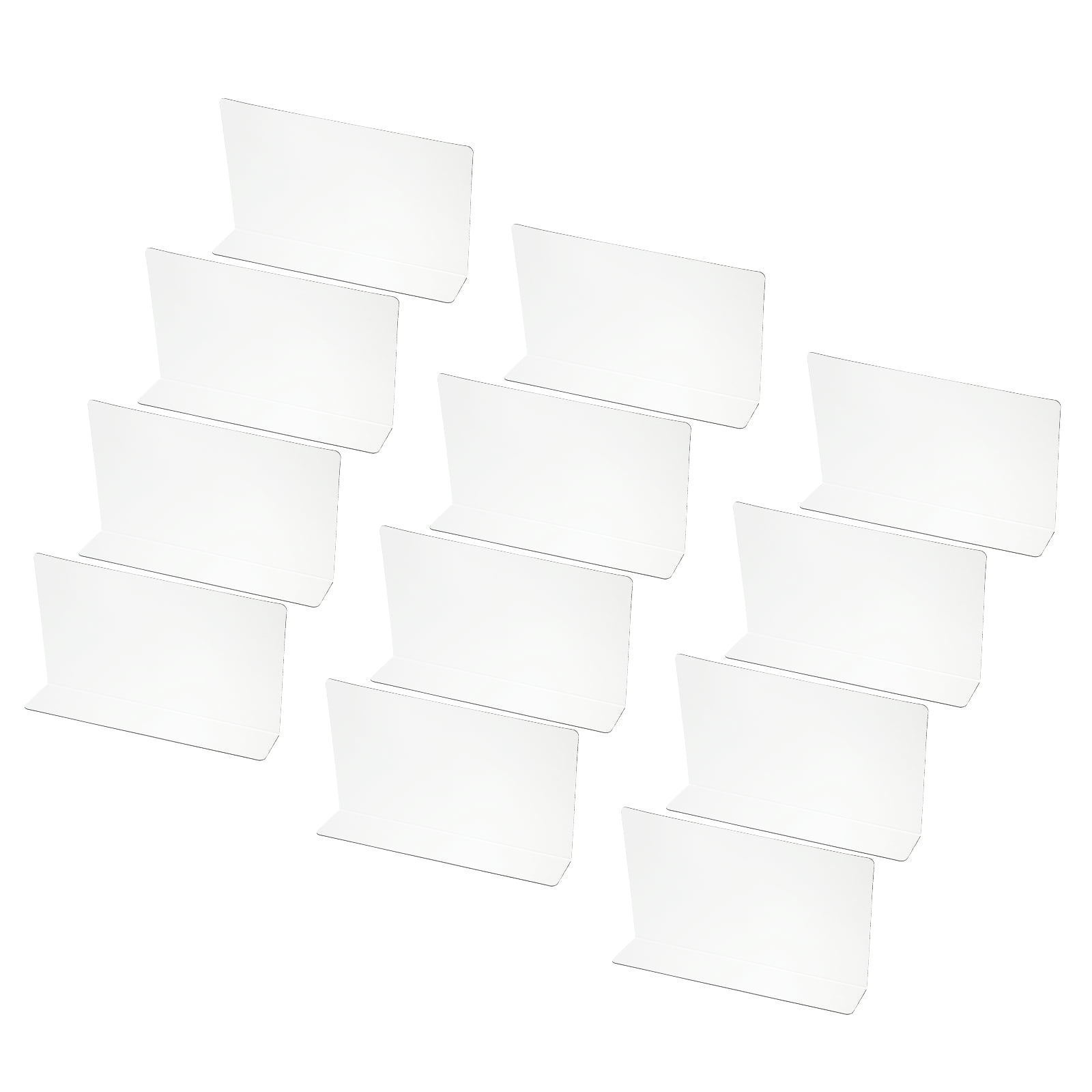 Uxcell 12 Pack Shelf Dividers for Closet Organization, 7.9x1.57x4.7 ...