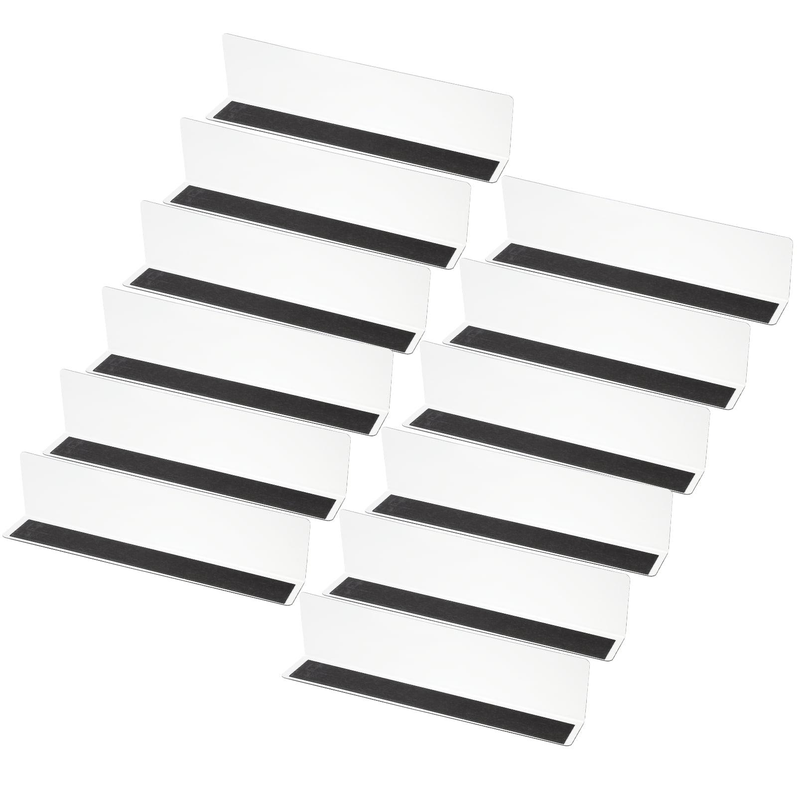 Uxcell 12 Pack Shelf Dividers for Closet Organization, 9.8x1.18x2.4 ...
