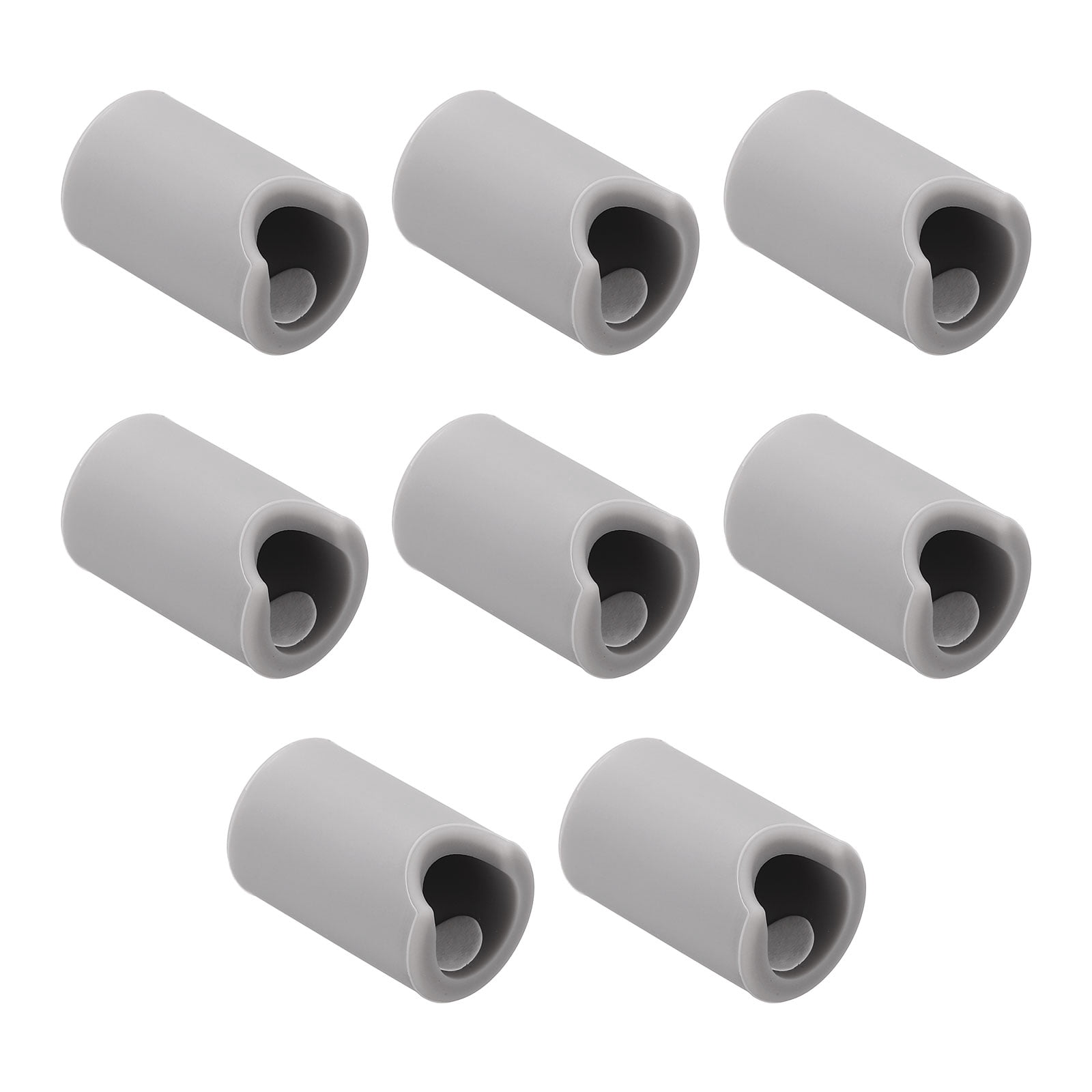 Uxcell 12 Pack Silicone Cabinet Handle Corner Guards, Round Door Handle ...