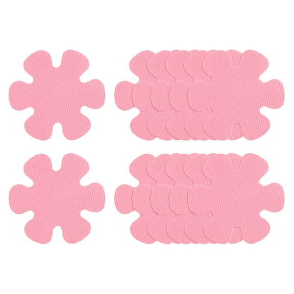 Uxcell 12 Packs Non Slip Stickers 3.15" Bath Shower Floor Flower Style Decals Pink
