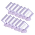 thumbnail image 1 of Uxcell 12 Pcs 3D Floating Display Case, 2.76 x 2.76 x 0.8 Inch Display Holder Stand, Jewelry Storage Box, Grass Purple, 1 of 6