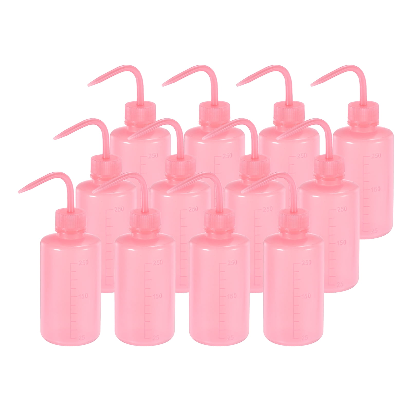 Tattoo Squirt Bottle Namzi -a 500ml Plastic Safety Wash Bottle, Black Lab Squeeze Bottle Narrow Mouth Scale Labels Squirt For Plant Flower Succulent Watering 2 Packs Squeeze Bottles