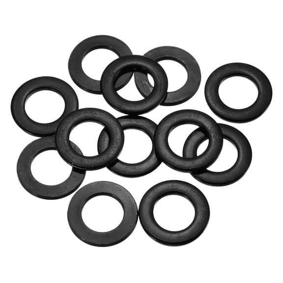 Uxcell 12 Pcs M16 11/16"ID x 13/16"OD Flat Washers, Stainless Steel Metal Washers