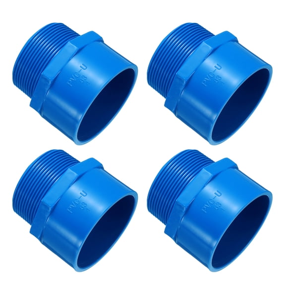 Uxcell 4Pcs Union Pipe Fitting 2