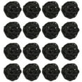 thumbnail image 1 of Uxcell 12 Pcs Wicker Rattan Balls 1.2 Inch Rattan Decorative Balls Vase Fillers for Wedding Party Centerpiece Bowls Home Decoration, Black, 1 of 5