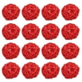 thumbnail image 1 of Uxcell 12 Pcs Wicker Rattan Balls 1.2 Inch Rattan Decorative Balls Vase Fillers for Wedding Party Centerpiece Bowls Home Decoration, Red, 1 of 5