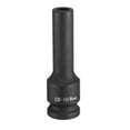 thumbnail image 1 of Uxcell 12-Point Deep Impact Socket 1/2 Inch Drive 0.31" Metric Chrome Molybdenum Alloy Steel Spindle Axle Nut Impact Socket, 1 of 6