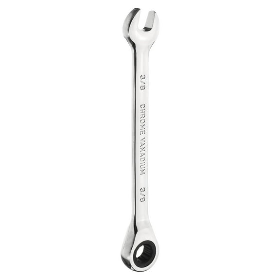 Uxcell 12-Point Ratcheting Combination Wrench 3/8 Inch 72-Teeth 45# Carbon Steel
