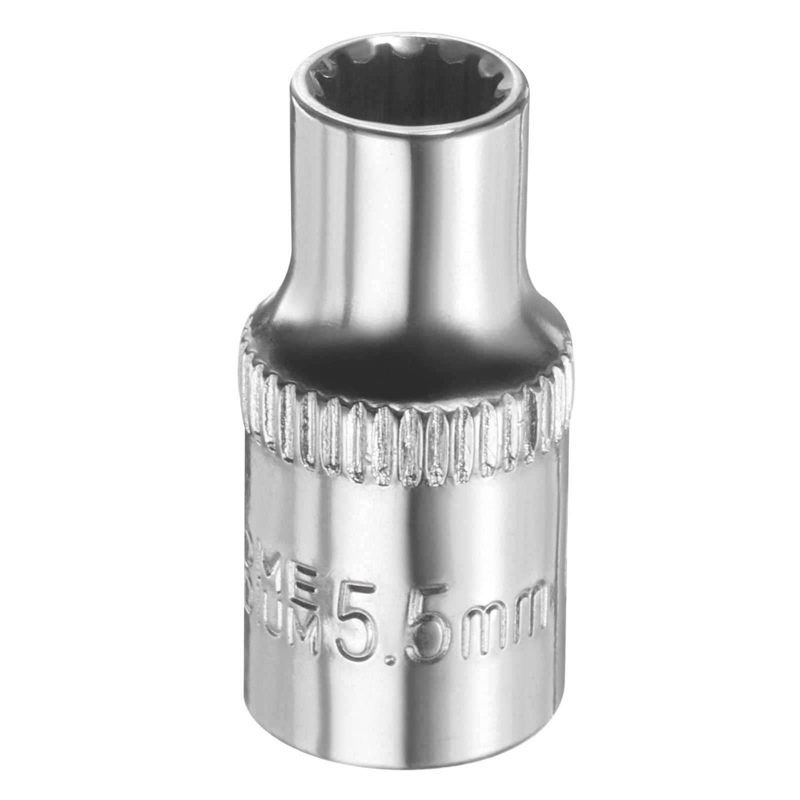 10-Pack 5mm 6-Point Shallow Sockets - 1/4" Drive, Chrome Vanadium Steel, For Tight Spaces