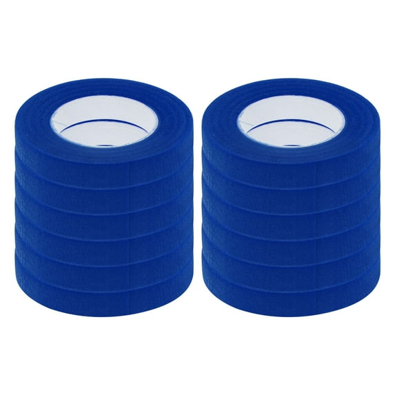 Uxcell 12 Rolls Floral Tapes 1/2 Inch 30 Yards Flower Adhesive Waterproof Tape for Floral Bouquet Wrap, Blue