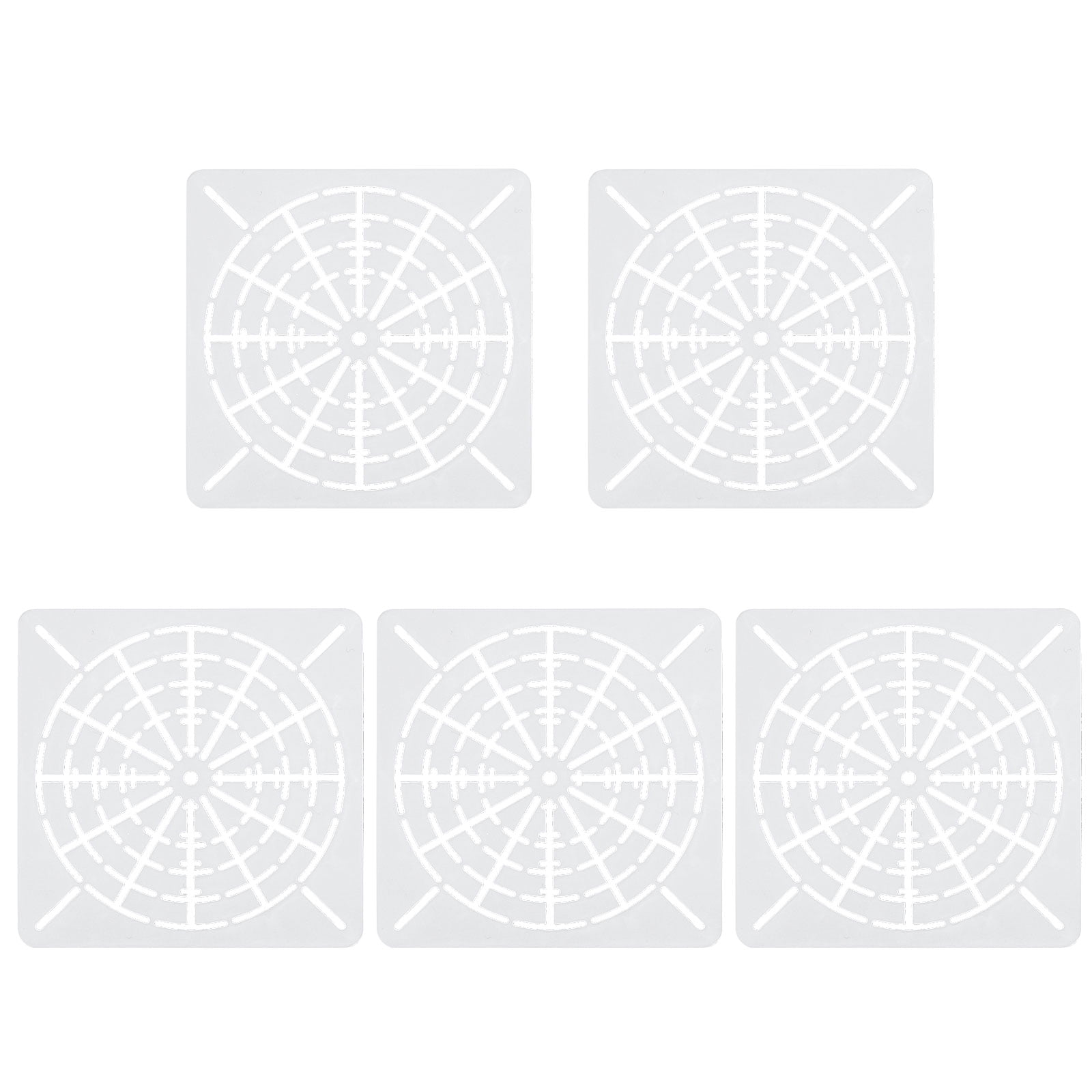 Uxcell 12 Segment Mandala Stencil, 5 Pack 3.5" Mandala Stencils ...