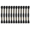 thumbnail image 1 of Uxcell 12 Skeins Embroidery Floss 8m Each Long Fiber Cotton Cross Stitch Thread Black, 1 of 6