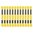thumbnail image 1 of Uxcell 12 Skeins Embroidery Floss 8m Each Long Fiber Cotton Cross Stitch Thread Yellow, 1 of 6
