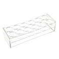 thumbnail image 1 of Uxcell 12-Well Acrylic 40mm Hole Diameter Test Tube Rack Holder Clear, 1 of 5