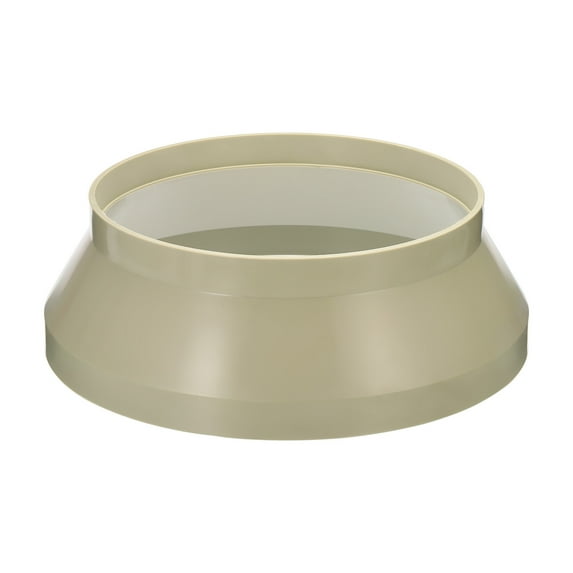 Uxcell 12" to 10" Duct Reducer Connector Ventilation Tube Increaser Adapter Beige