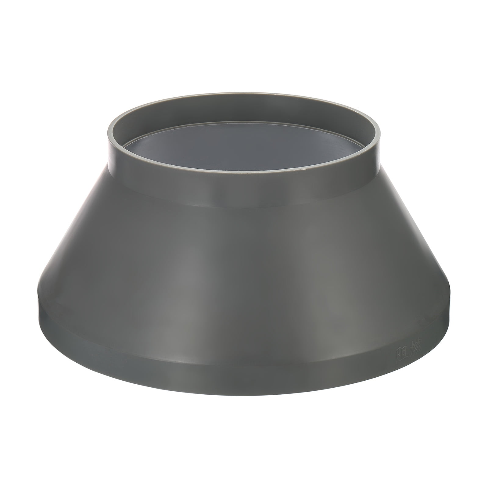Uxcell 12" to 8" Duct Reducer Connector Ventilation Tube Increaser Adapter Grey