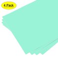 thumbnail image 1 of Uxcell 12"x12" Matte Green Vinyl Sheets Permanent Adhesive for Craft, Decorate Sticker 4 Pack, 1 of 5