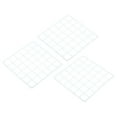 thumbnail image 1 of Uxcell 12"x12" Wire Grid Panel, 3 Pack Wall Grid Panels Board Photo Display Decor Hanging Organizer, White, 1 of 5