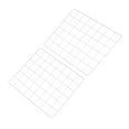 thumbnail image 1 of Uxcell 12"x16" Wire Grid Panel, 2 Pcs WWall Grid Decorative Board Photo Display for Home Office Wedding, White, 1 of 7