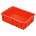 thumbnail image 1 of Uxcell 12"x8"x3" Plastic Lab Tray Rectangle Utility Stackable Box Crafts Organizer Red, 1 of 5