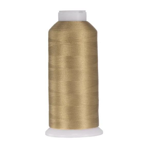 Uxcell 120D/2 Sewing Thread 4374 Yards Polyester Quilting Long Arm Thread Camel