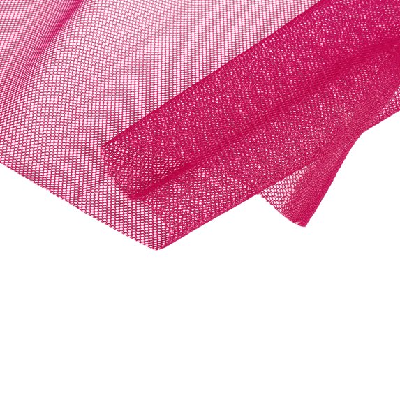 Uxcell 120cm/46.8inch Mesh Fabric Slightly Stretchy for Backpack Pocket,Netting Bag,Shopping Bag Red 3yd