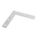 thumbnail image 1 of Uxcell 120mmx120mm Flat L Shape Corner Brace Mending Plate Angle Bracket, 1 of 4