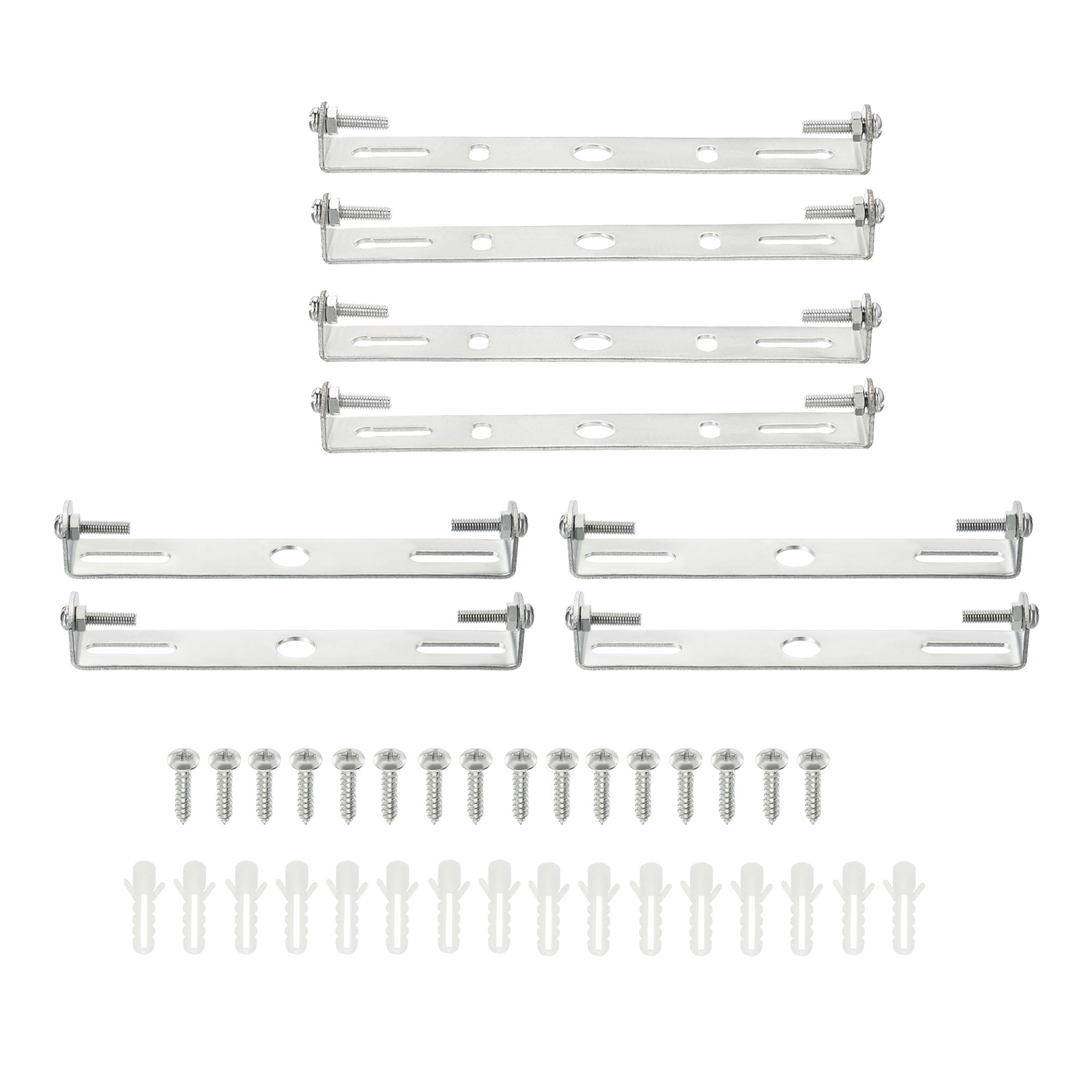 Uxcell 120x18x17mm 140x20x15mm Lighting Fixture Mounting Bracket Ceiling Light Plate