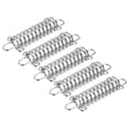 thumbnail image 1 of Uxcell 120x37mm Stainless Steel Tent Spring Buckle Rope Tensioner 5 Pack, 1 of 5