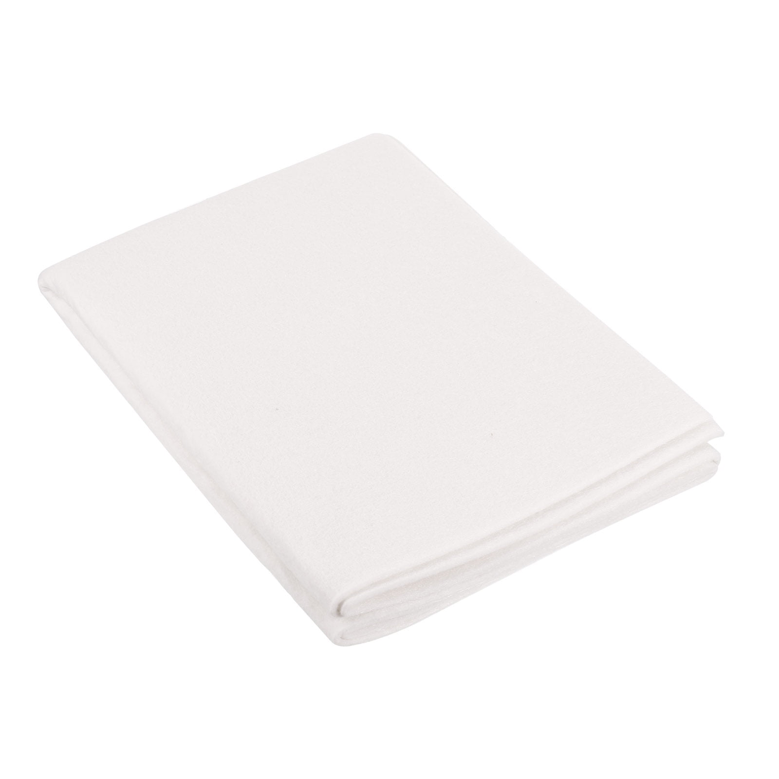 Uxcell 120x80cm(47.2x31.4") Xuan Paper Painting Felt Desk Pad, Soft Ink Brush Writing Drawing Mat Protector, White
