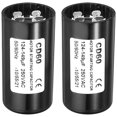 thumbnail image 1 of Uxcell 124-149uF/Mfd 250VAC 50/60Hz Motor Start Capacitor CD60 Run Capacitor 2 Pack, 1 of 5