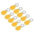 thumbnail image 1 of Uxcell 125KHz Read Only Rfid- ID Card Key-Fobs Proximity Token Tag, Yellow 20 Pack, 1 of 7