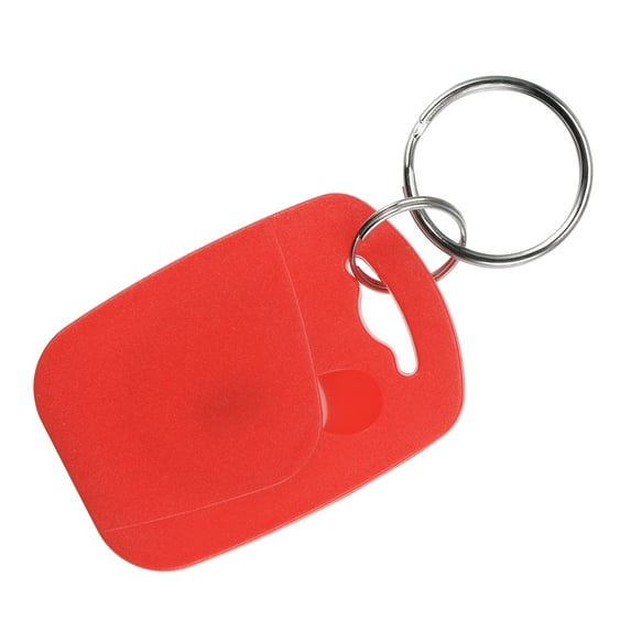 Uxcell 125KHz TK4100 Read Only Square Rfid-Proximity ID Card Fobs Tag Red 20 Pack