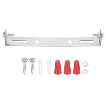 Uxcell Universal Light Fixture Mounting Bracket Kit with Screws Assortment 125mm (4.9") 1