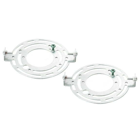 Uxcell 125mm (4.92") Universal Light Fixture Mounting Bracket Kit, 2set Light Crossbar Plate for Close To Ceiling Light