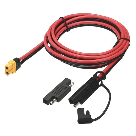 Uxcell 12AWG 6ft Female Plug XT60 to SAE Adapter Extension Cable