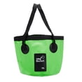 thumbnail image 1 of Uxcell 12L Collapsible Bucket, Travel Portable Water Storage Container Green, 1 of 6