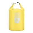 thumbnail image 1 of Uxcell 12L Waterproof Dry Bag, Dry Roll Top Lightweight Dry Storage Bag for Kayaking Camping, Yellow, 1 of 6