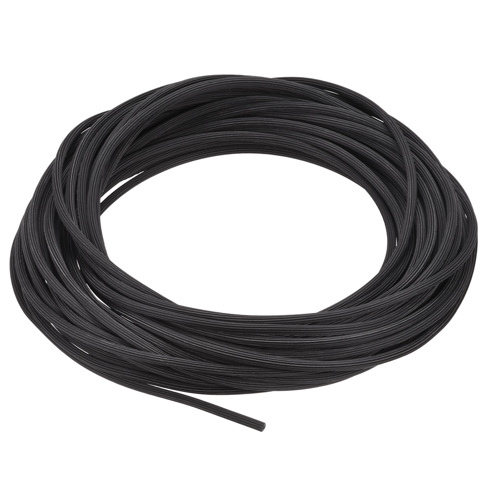 Uxcell 12M/39.37Ft Length Screen Spline Retainer, 3.5mm OD Black