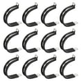 thumbnail image 1 of Uxcell 12Pack 1-9/16" Cable Clamp R Shape Stainless Steel Rubber Cushioned Pipe Strap, 1 of 4
