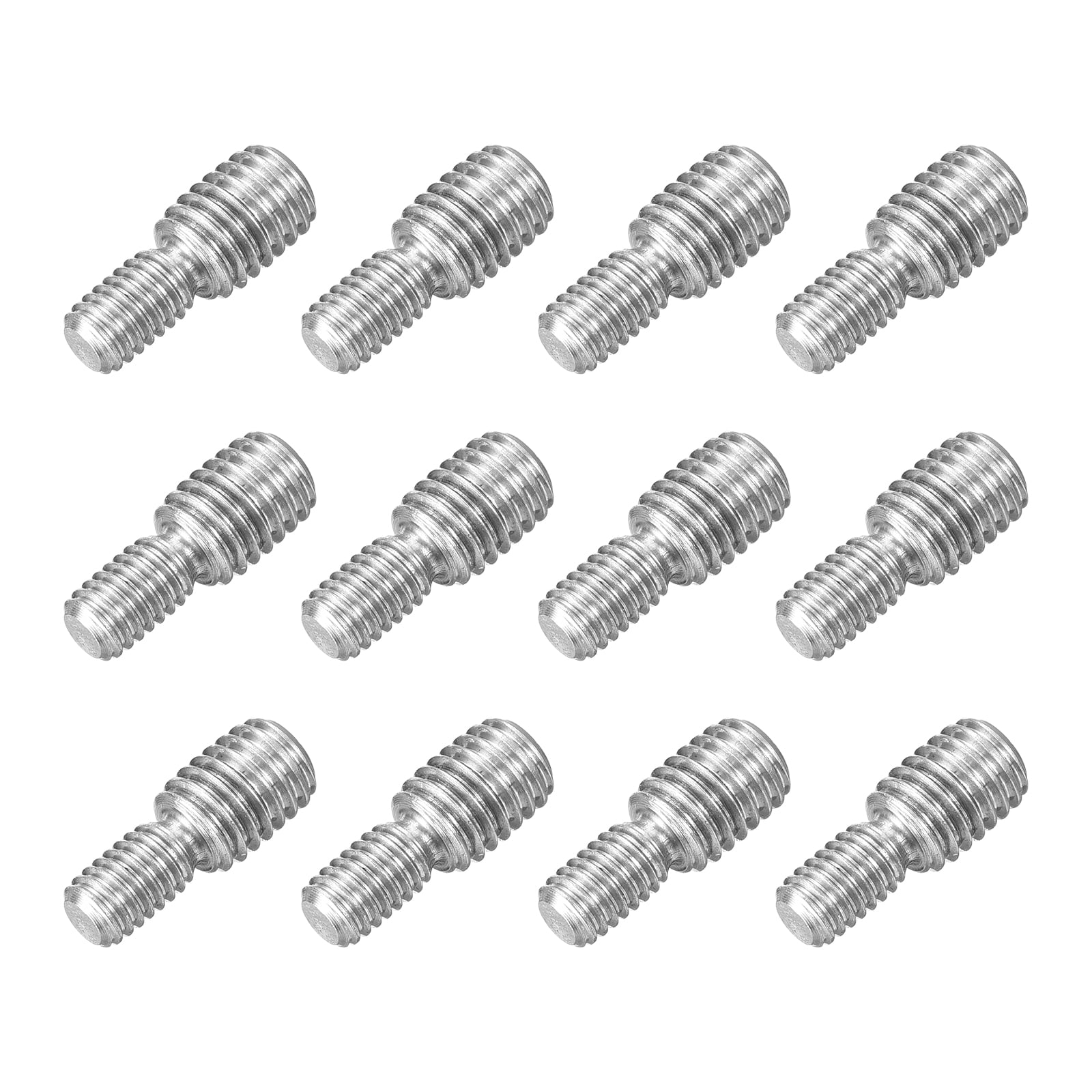 Uxcell M8 X 200mm Double-Ended Studs, 10-Pack – 304 Stainless Steel Adjustable Push Rods For RC Planes & DIY 2 thumbnail image