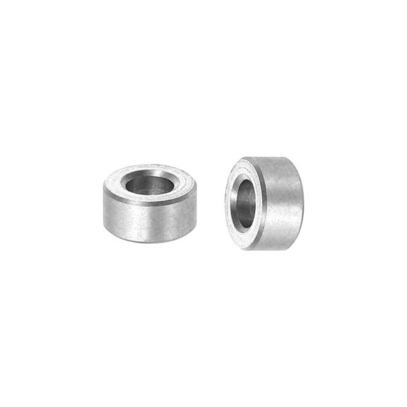 Uxcell 12Pcs 304 Stainless Steel Standoff Spacer 3x6x3mm for M3 Bolt/(IDxODxH) Column Spacer Unthreaded Standoff Screw Bright Finish for Outdoor DIY Electronics Industrial Mechanical Silver