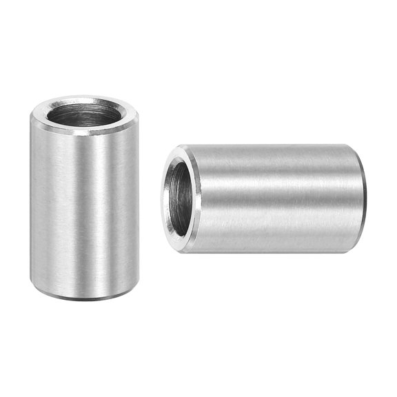 Uxcell 12Pcs 304 Stainless Steel Standoff Spacer 8x12x20mm for M8 Bolt/(IDxODxH) Column Spacer Unthreaded Standoff Screw Bright Finish for Outdoor DIY Electronics Industrial Mechanical Silver