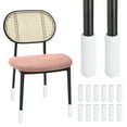 thumbnail image 1 of Uxcell 12Pcs Knitted Chair Leg Floor Protector, White Furniture Chair Leg Socks Small Furniture Covers for Hardwood Floors High Elastic Reduce Noise Covers Furniture Pads for All Shapes, 1 of 6