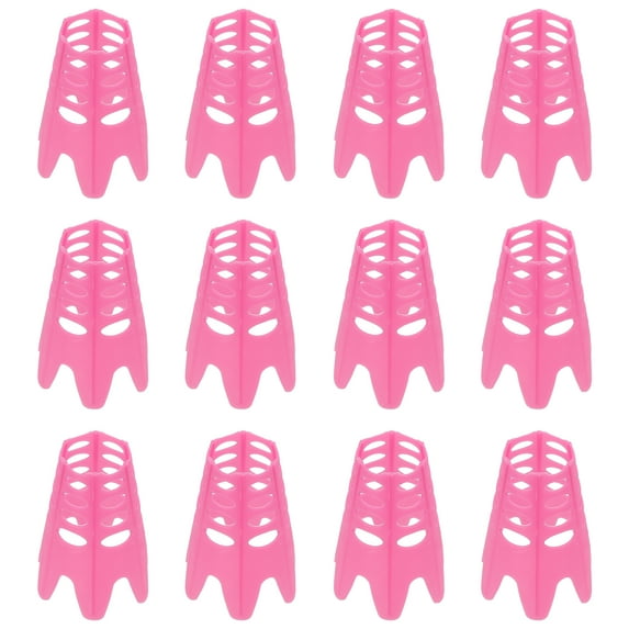 Uxcell 12Pcs Plastic Golf Tees, 1.8" Golf Simulator Tee Golf Practice Tee, Red