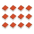 thumbnail image 1 of Uxcell 12Pcs Watercolor Paint Refill, 4g Solid State Watercolor Paint Set for Art Crafts Painting Supplies, Orange Red, 1 of 7