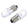 thumbnail image 1 of Uxcell 12V 0.25W E10 Round Top Mini LED Bulbs Lights with Box Warm White 10 Count, 1 of 6